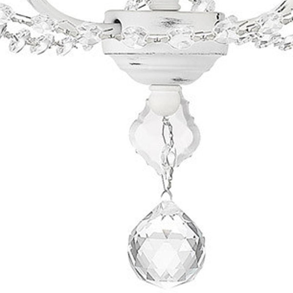 HomeRoots Three Light Dimmable Chandelier - Modern Steel Fixture with Cylindrical Shades for Stylish Spaces 687807