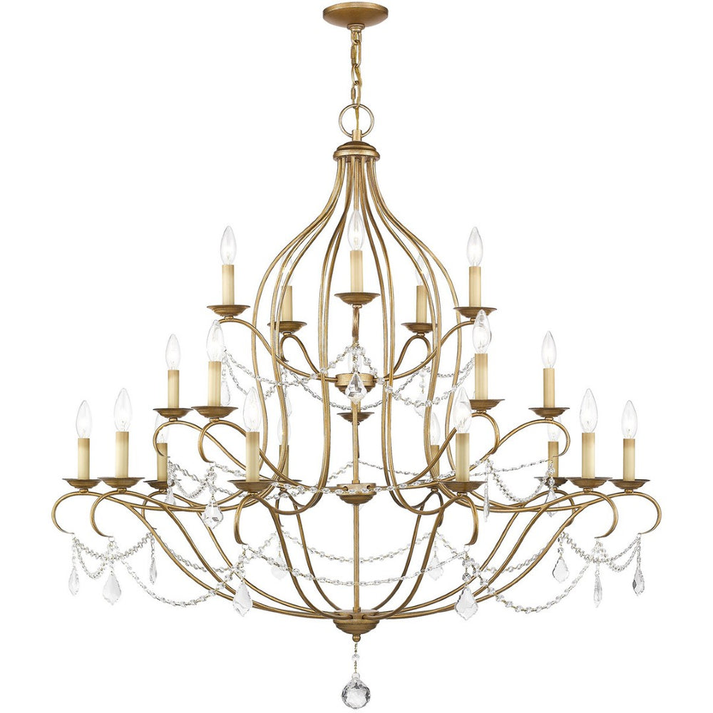 HomeRoots Twelve Light Dimmable Chandelier - Sleek Cylindrical Shades for Modern Elegance & Versatile Lighting 687829