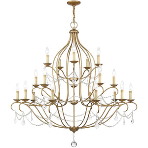HomeRoots Twelve Light Dimmable Chandelier - Sleek Cylindrical Shades for Modern Elegance & Versatile Lighting 687829