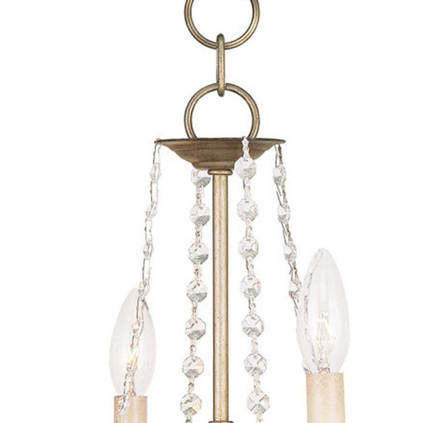HomeRoots Silver Four-Light Dimmable Chandelier with Contemporary Cylinder Shades for Modern Home Décor 687838