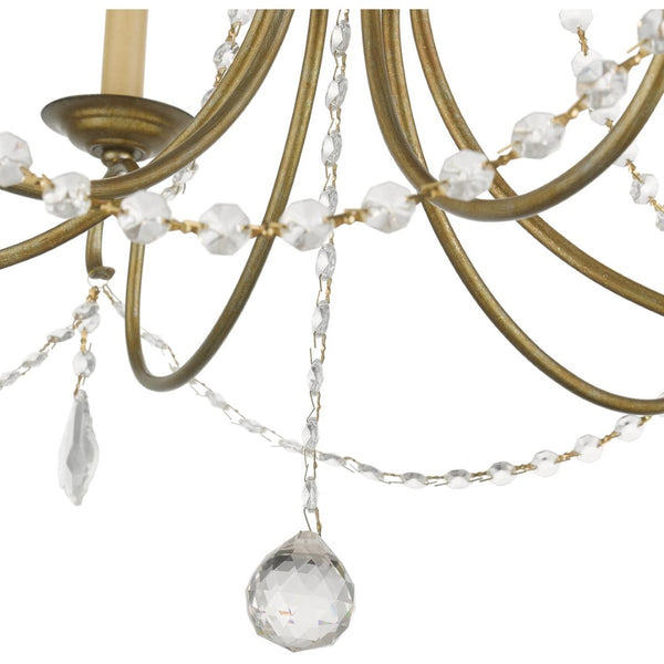 HomeRoots Six Light Dimmable Chandelier – Modern Cylinder Design with Steel Shades for Stylish Ambiance 687845
