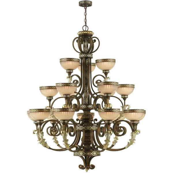 HomeRoots Multi Light Dimmable Chandelier – Modern Cylinder Design with Soft Shades for Versatile Spaces 687858