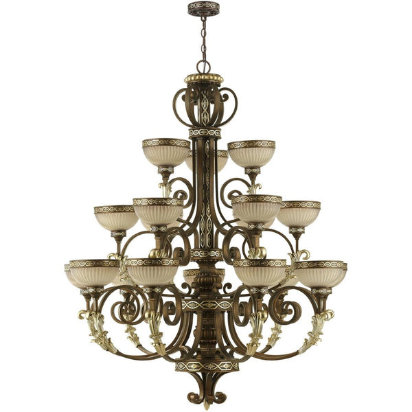 HomeRoots Multi Light Dimmable Chandelier – Modern Cylinder Design with Soft Shades for Versatile Spaces 687858