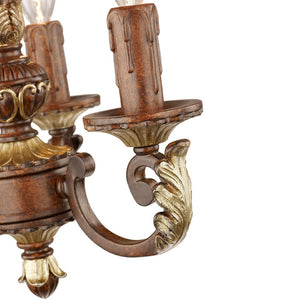 HomeRoots Bronze Elegant Three-Light Dimmable Chandelier with Cylinder Shades for Stylish Home Lighting 687867
