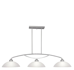 HomeRoots Three Light Dimmable Chandelier - Modern Cylindrical Shades for Stylish Ambiance in Any Room 687880