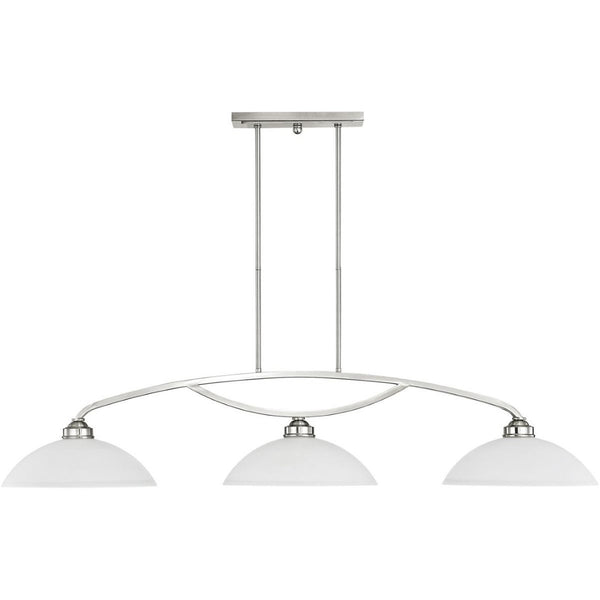 HomeRoots Three Light Dimmable Chandelier - Modern Cylindrical Shades for Stylish Ambiance in Any Room 687880