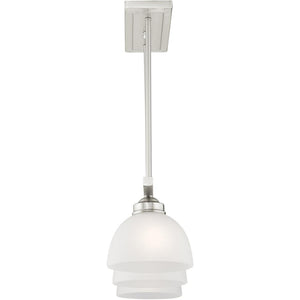 HomeRoots Three Light Dimmable Chandelier - Modern Steel Fixture for Entryways, Dining Rooms & Versatile Spaces 687881