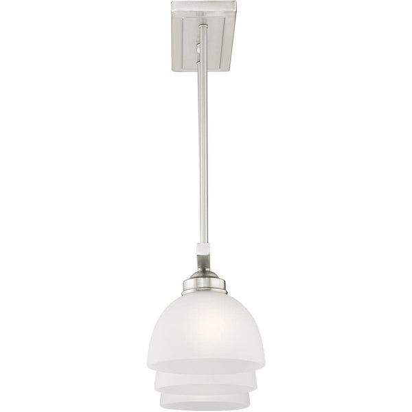 HomeRoots Three Light Dimmable Chandelier - Modern Steel Fixture for Entryways, Dining Rooms & Versatile Spaces 687881