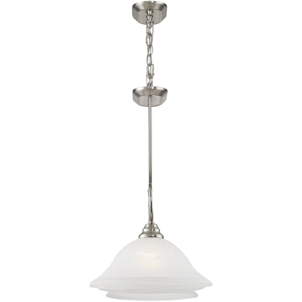 HomeRoots Three Light Dimmable Chandelier - Modern Cylindrical Steel Shades for Stylish Ambiance Control 687884