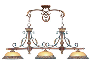 HomeRoots Bronze Three-Light Dimmable Chandelier - Elegant Metal Fixture with Cylinder Shades for Stylish Spaces 687888