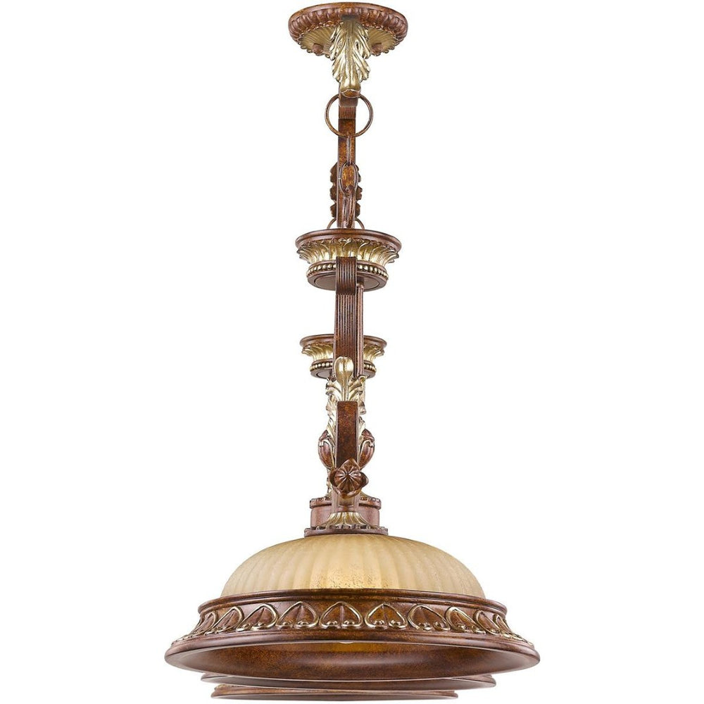 HomeRoots Bronze Three-Light Dimmable Chandelier - Elegant Metal Fixture with Cylinder Shades for Stylish Spaces 687888