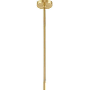 HomeRoots Six Light Dimmable Chandelier - Modern Cylinder Design with Fabric Shades for Warm Ambience & Style 687895