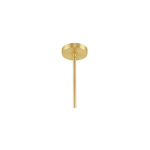 HomeRoots Six Light Dimmable Chandelier - Modern Cylinder Design with Fabric Shades for Warm Ambience & Style 687895