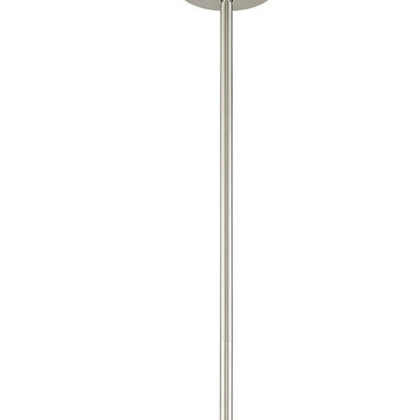 HomeRoots Six Light Dimmable Chandelier - Stylish Modern Fixture with Adjustable Lighting for Any Room 687896
