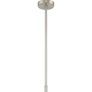 HomeRoots Six Light Dimmable Chandelier - Stylish Modern Fixture with Adjustable Lighting for Any Room 687896