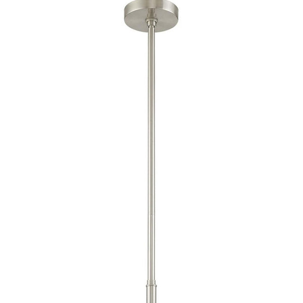 HomeRoots Six Light Dimmable Chandelier - Stylish Modern Fixture with Adjustable Lighting for Any Room 687896