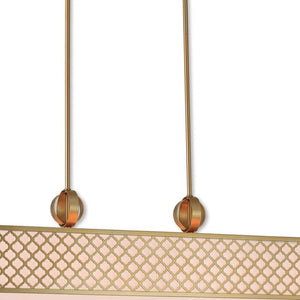 HomeRoots Nine Light Dimmable Chandelier - Modern Cylinder Design with Steel Shades for Elegant Illumination 687909