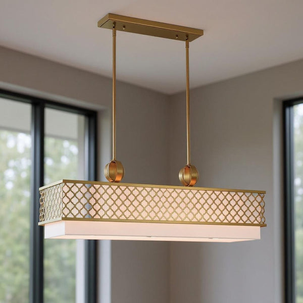 HomeRoots Nine Light Dimmable Chandelier - Modern Cylinder Design with Steel Shades for Elegant Illumination 687909