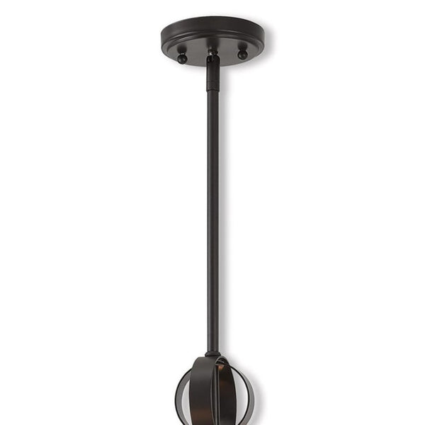 HomeRoots Five Light Dimmable Chandelier with Unique Cylinder Shades - Modern Steel Design for Any Room 687911
