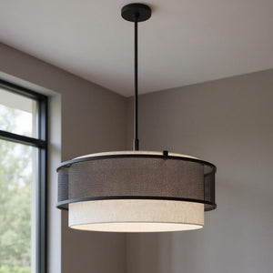 HomeRoots Bronze Four-Light Dimmable Chandelier - Elegant Design for Versatile Spaces & Adjustable Ambiance 687915