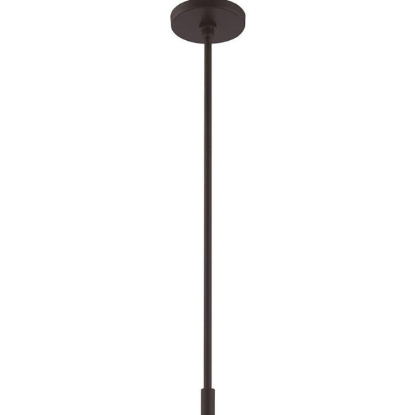HomeRoots Bronze Four-Light Dimmable Chandelier - Elegant Design for Versatile Spaces & Adjustable Ambiance 687915