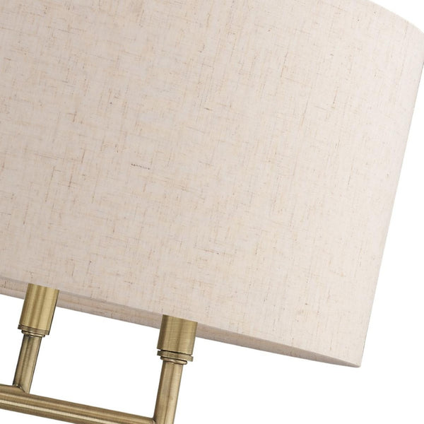 HomeRoots Six Light Dimmable Chandelier - Modern Cylindrical Steel Shades for Stylish Ambiance & Versatility 687917
