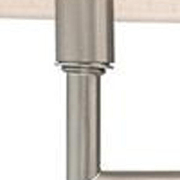 HomeRoots Six Light Dimmable Chandelier - Modern Cylindrical Shades for Versatile Illumination in Any Space 687918