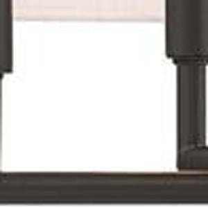 HomeRoots Six Light Dimmable Chandelier – Modern Cylinder Shades for Elegant Ambiance in Any Room 687919