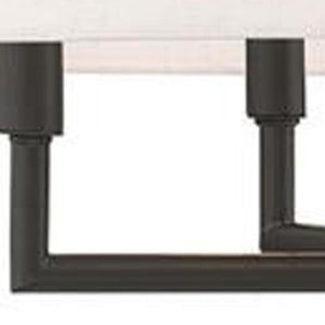 HomeRoots Six Light Dimmable Chandelier – Modern Cylinder Shades for Elegant Ambiance in Any Room 687919