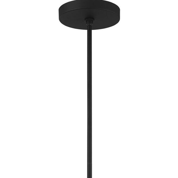 HomeRoots Seven Light Dimmable Chandelier - Modern Steel Fixture with Cylinder Shades for Stylish Ambiance 687920
