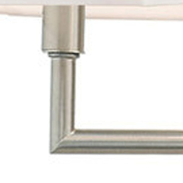 HomeRoots Six Light Dimmable Chandelier - Modern Steel Design with Cylinder Shades for Stylish Home Illumination 687929