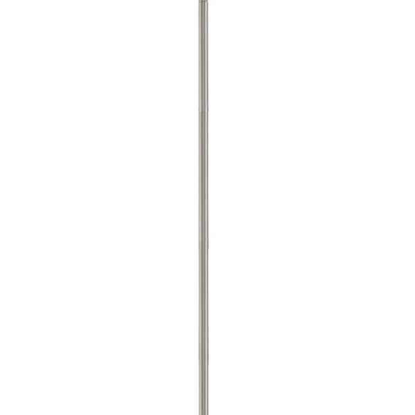 HomeRoots Seven Light Dimmable Chandelier - Sleek Cylindrical Design with Steel Shades for Modern Elegance 687936