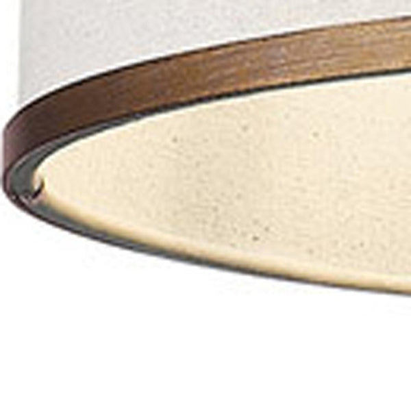 HomeRoots Seven Light Dimmable Chandelier – Modern Cylinder Shades for Versatile Lighting in Any Room 687938