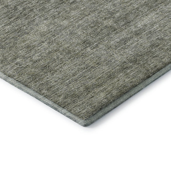 HomeRoots 10' X 14' Sage & Beige Abstract Area Rug – Washable, UV-Protected, Stylish & Durable for Any Space 687985