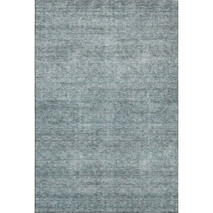 HomeRoots 9' X 12' Aqua and Beige Abstract Area Rug - Soft, Durable, Stain-Resistant with UV Protection for All Spaces 687990