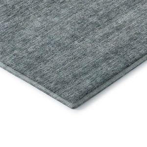 HomeRoots 9' X 12' Aqua and Beige Abstract Area Rug - Soft, Durable, Stain-Resistant with UV Protection for All Spaces 687990