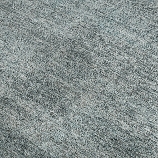 HomeRoots 9' X 12' Aqua and Beige Abstract Area Rug - Soft, Durable, Stain-Resistant with UV Protection for All Spaces 687990