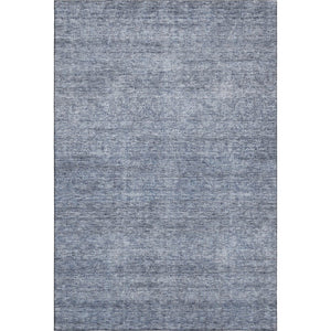 HomeRoots 10' Sky Blue & Beige Abstract Area Rug – Washable, UV Protected, Durable for High-Traffic Homes 687997