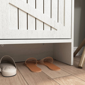 English Elm Multi-Functional Four-Layer Mdf Shoe Cabinet - Modern Minimalist Storage For Entryway Organization W3226P279088