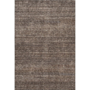 HomeRoots 10' X 14' Coffee & Beige Geometric Area Rug - Stylish, Stain-Resistant, UV Protected for Busy Homes 688009