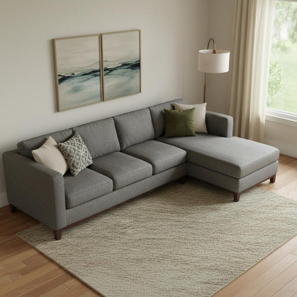 HomeRoots 9' X 12' Copper Gray & Beige Striped Washable Area Rug - UV Protected, Stain Resistant & Stylish 688050