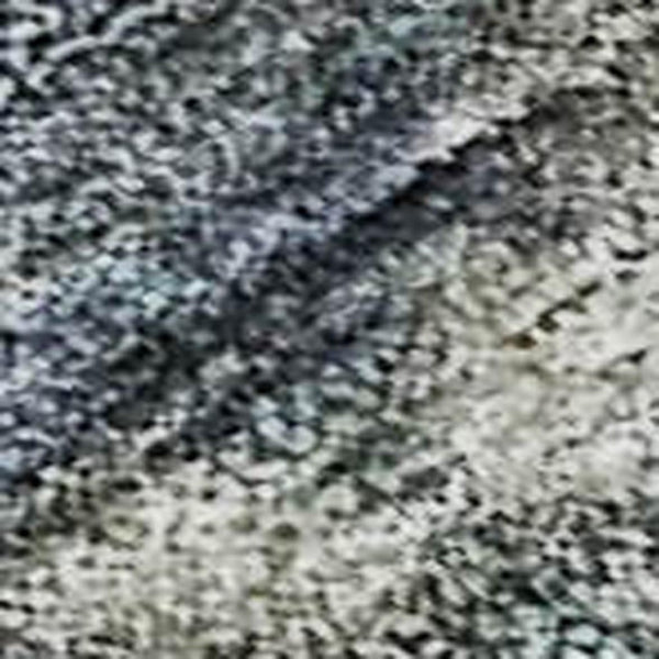 HomeRoots 9' X 12' Striped Blue-Gray and Beige Washable Area Rug with UV Protection for High-Traffic Spaces 688068