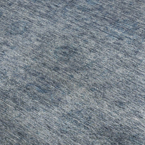 HomeRoots 8' X 10' Blue And Silver Abstract Washable Area Rug - Stylish, Durable, UV-Protected for Any Room 688091
