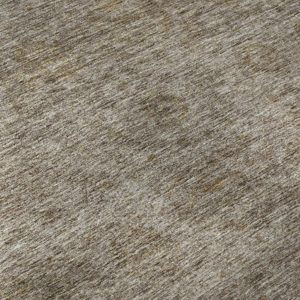 HomeRoots 10' X 14' Brown Beige Abstract Area Rug – Washable & UV Protected for Elegant, Durable Spaces 688099