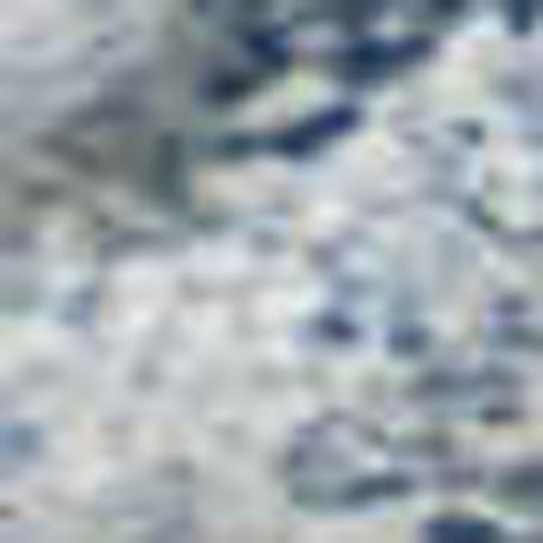 HomeRoots 5' X 8' Blue Gray & Silver Geometric Washable Area Rug – Modern, Durable, UV-Protected & Stylish 688161