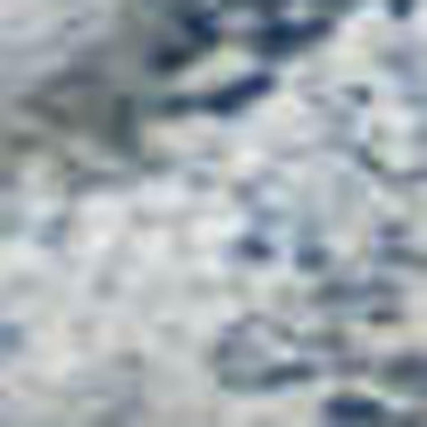 HomeRoots 8' X 10' Blue Gray Silver Geometric Washable Area Rug - Stylish, Durable, Stain Resistant Design! 688163
