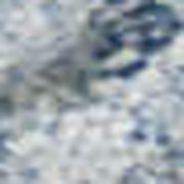 HomeRoots 10' Blue Gray & Silver Geometric Area Rug - Washable, UV-Protected, Durable for Kids & Pets! 688165