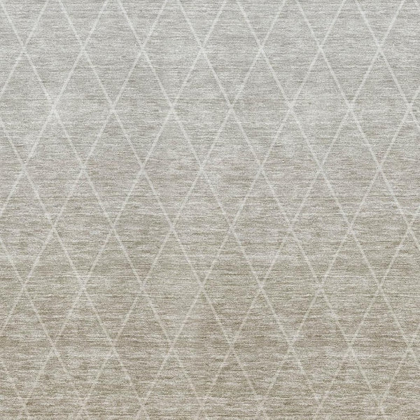 HomeRoots 9' X 12' Taupe & Beige Geometric Area Rug – Stain-Resistant, UV Protected, Washable for Busy Homes 688188
