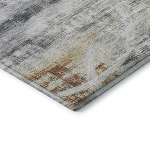 HomeRoots 8' X 10' Modern Geometric Washable Area Rug with UV Protection, Stain Resistance & Easy Care 688217