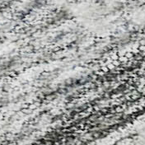 HomeRoots 10' X 14' Stylish Silver Copper Gray Geometric Area Rug – Washable, UV-Protected, Stain-Resistant! 688219